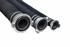 Рукав напорно-всасывающий, гофрированный, класс В группа 2, 75 мм, с головками ГР-80