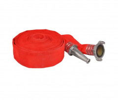 Рукав пожарный РПМ(П)-65-1,6-М-УХЛ1 в сборе с головками ГР-65ал и стволом РС-70,01ал, Типа Латекс