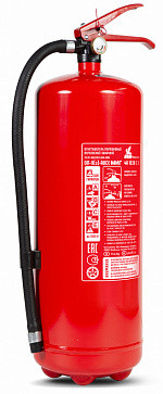 Огнетушитель порошковый ОП-9 (з) АВСЕ МИГ, Пожтехника