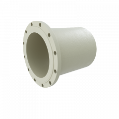 Патрубок ПФГ 300 фланец-гладкий конец L-1200мм