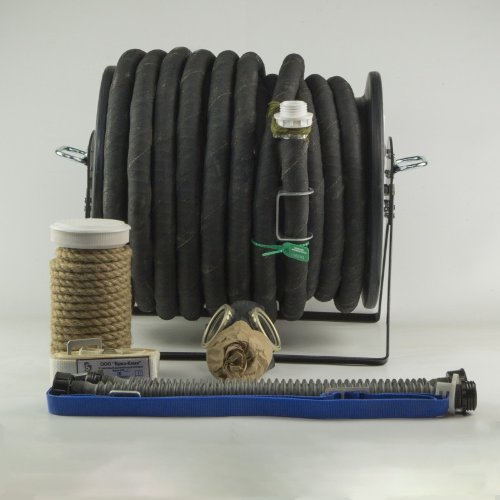 Противогаз шланговый Бриз-0303(ПШ-10Б) с лицевой частью Бриз-4302 (ШМП)